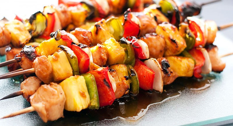 Brochetas de Pollo